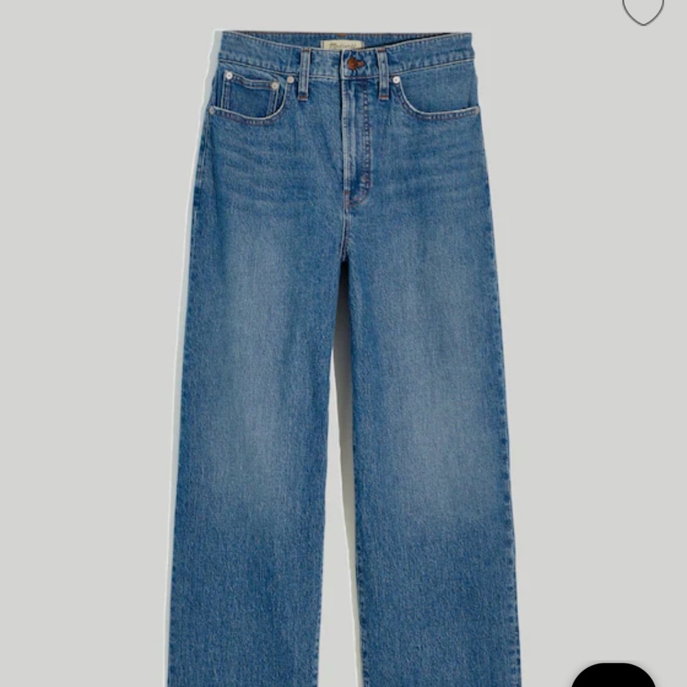 The Perfect Vintage Wide-Leg Crop Jean